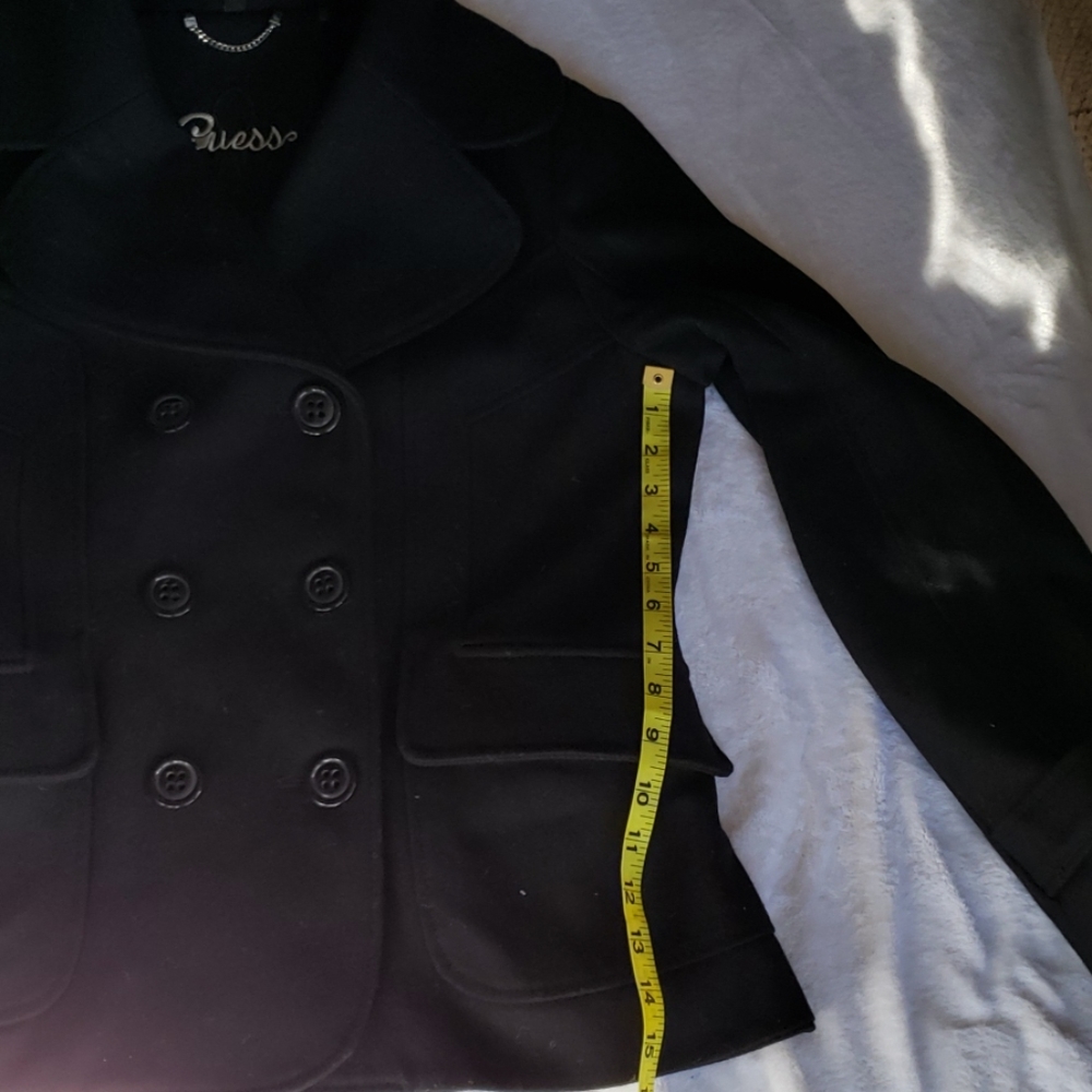 Guess Peacoat Coat Jacket - Picture 8 of 8